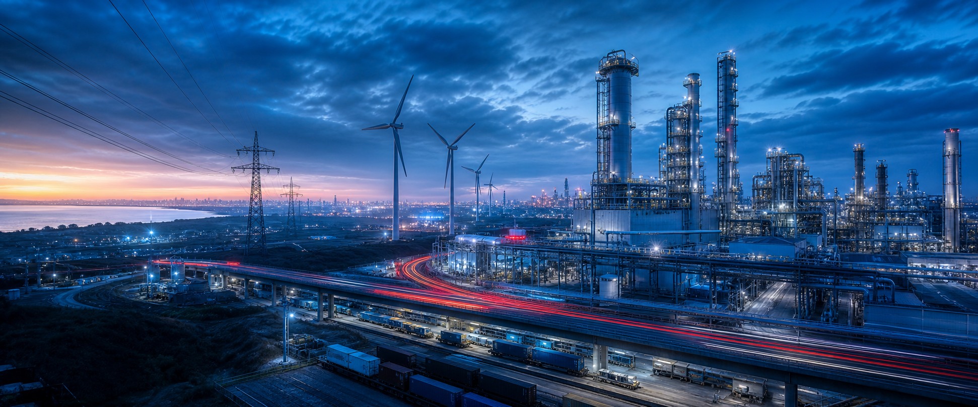 Oil, gas and petrochemical infrastructure